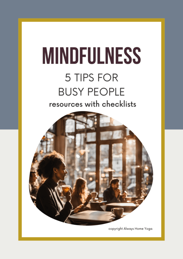 Mindfulness Checklist Top 5